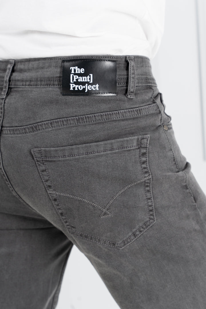 Buy Dark Grey Power Stretch Slim Fit Jeans Online In India
